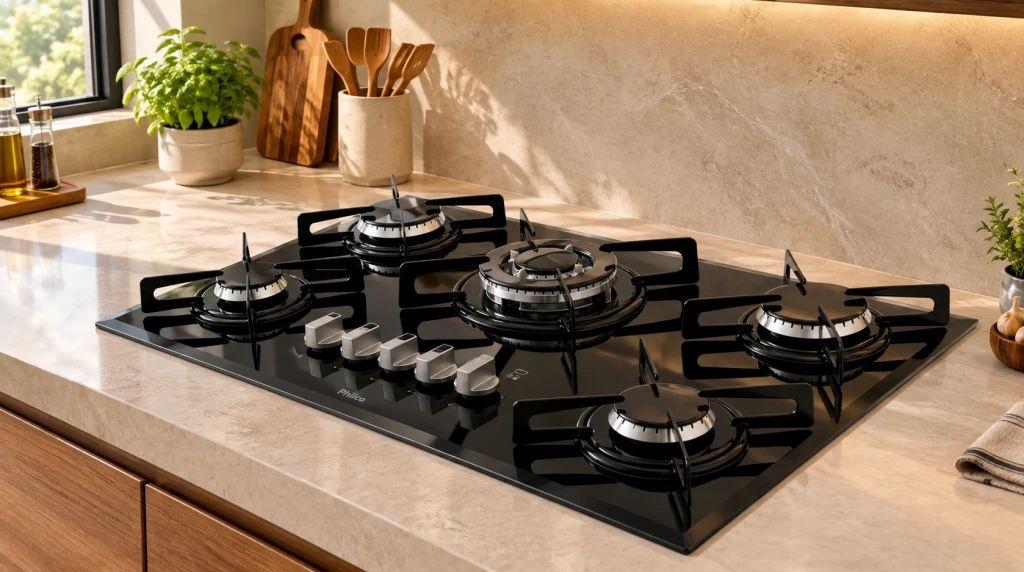 Cooktop Philco Cook Chef 5 TC Snap In Bisotê Preto vale a pena? Review completo