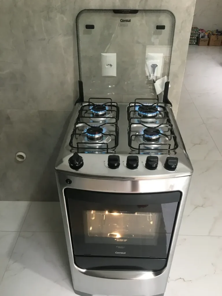 Fogão Consul 4 Bocas CFO4NAB Branco Acendimento Automático