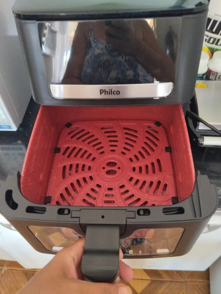Air Fryer Philco PAF65A 6,5L Visor Glass Redstone 1700W